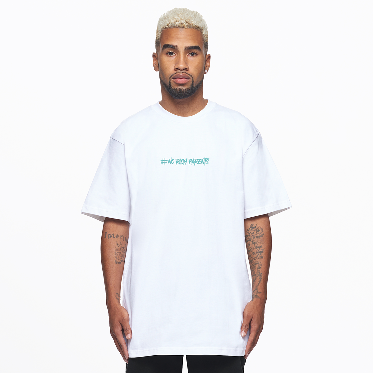 #NO RICH PARENTS Oversized Shirt