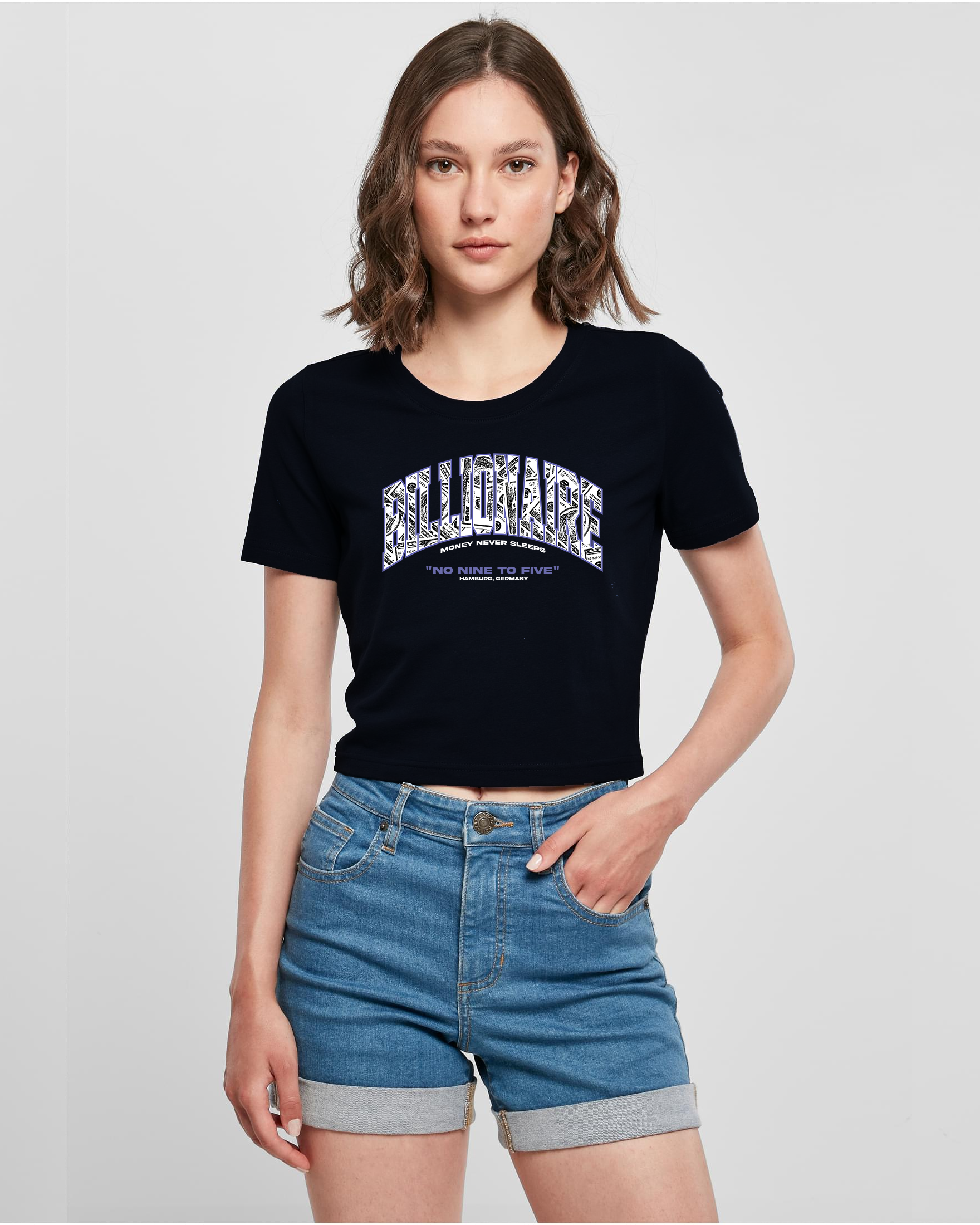 Billionaire Ladie´s Cropped Tee